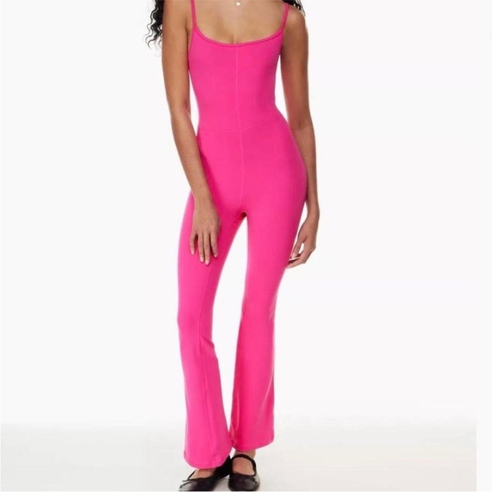 Aritzia Bright Pink Jumpsuit